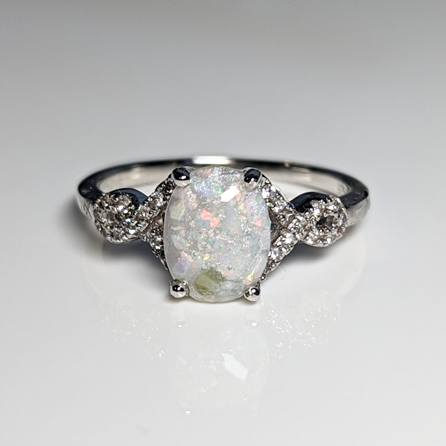 The Ren Twisted vine ring