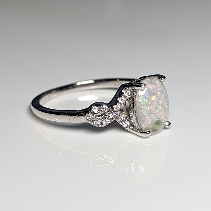 The Ren Twisted vine ring