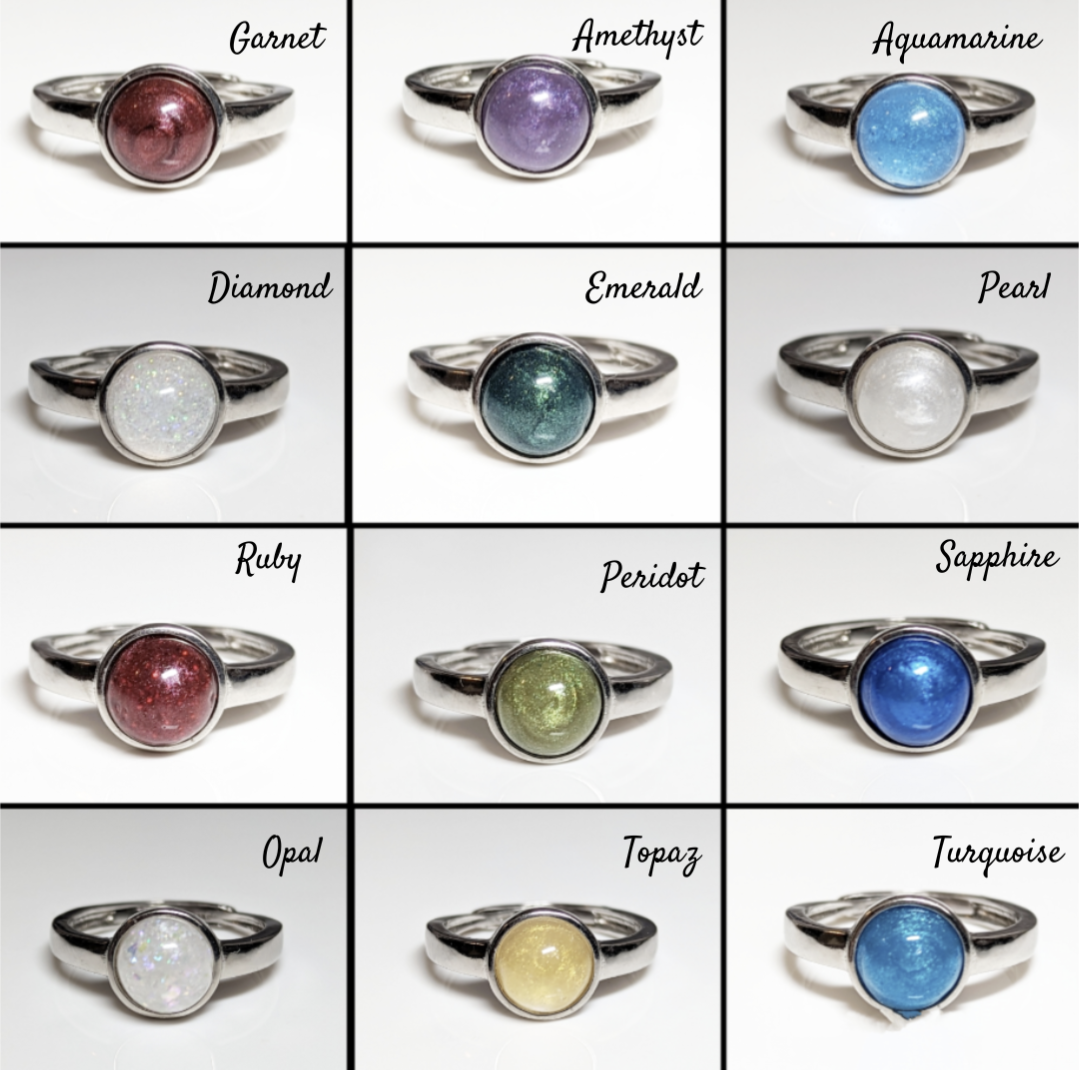 Men's Rectangle stone ring