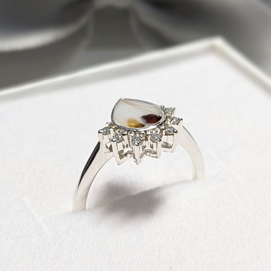 6x8 mm Pear Ring