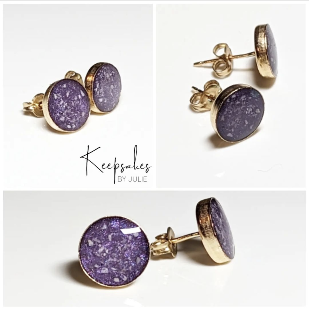 8mm Gold Filled Stud Earrings