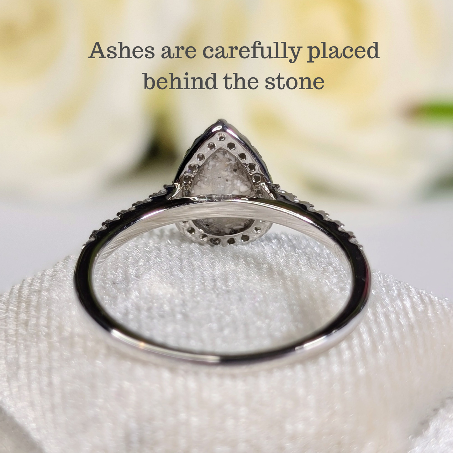 Heavenly Hidden Minimal Baguette Ring