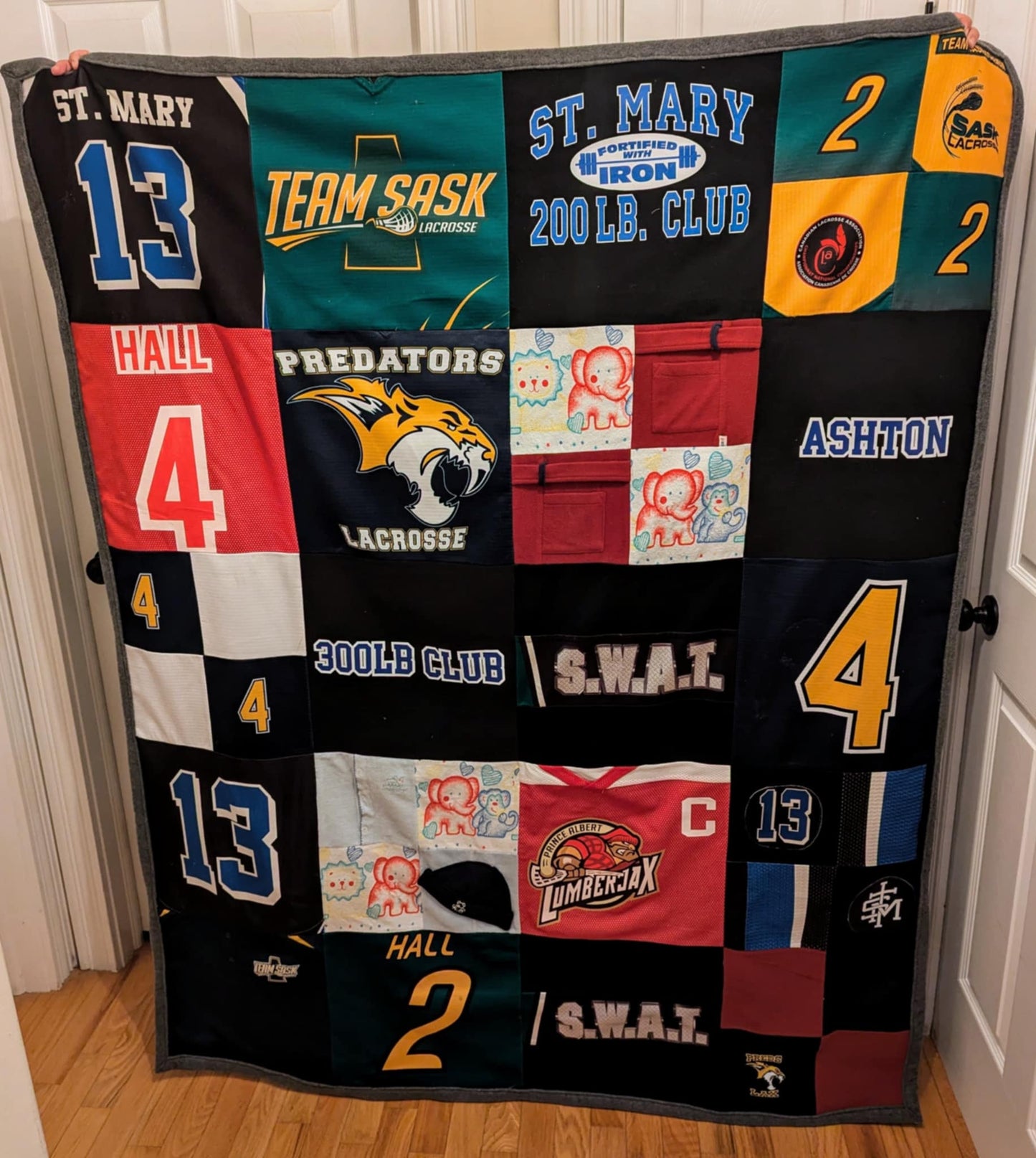 Throw size blanket - For information only