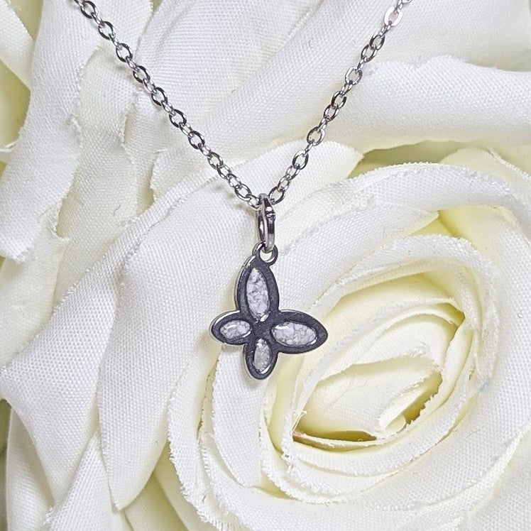 Dainty Stainless Steel Butterfly Pendant