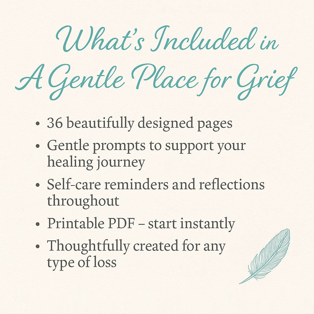 A Gentle Place for Grief – Printable Journal