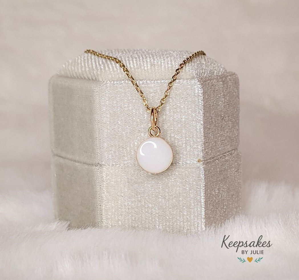 8mm Gold Pendant