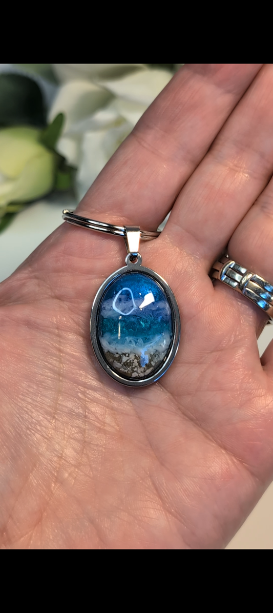 Keepsake Keychain - 15x25 mm Stainless Steel