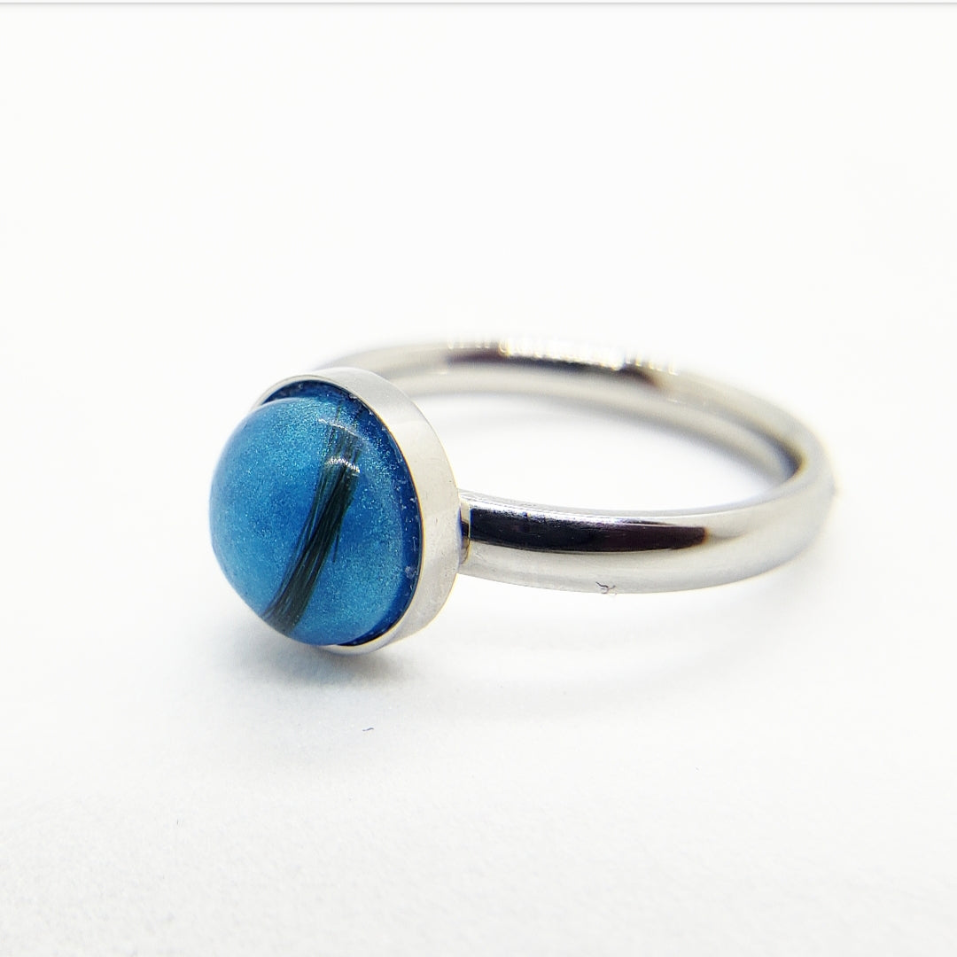 8 mm Stainless Steel Keepsake Ring