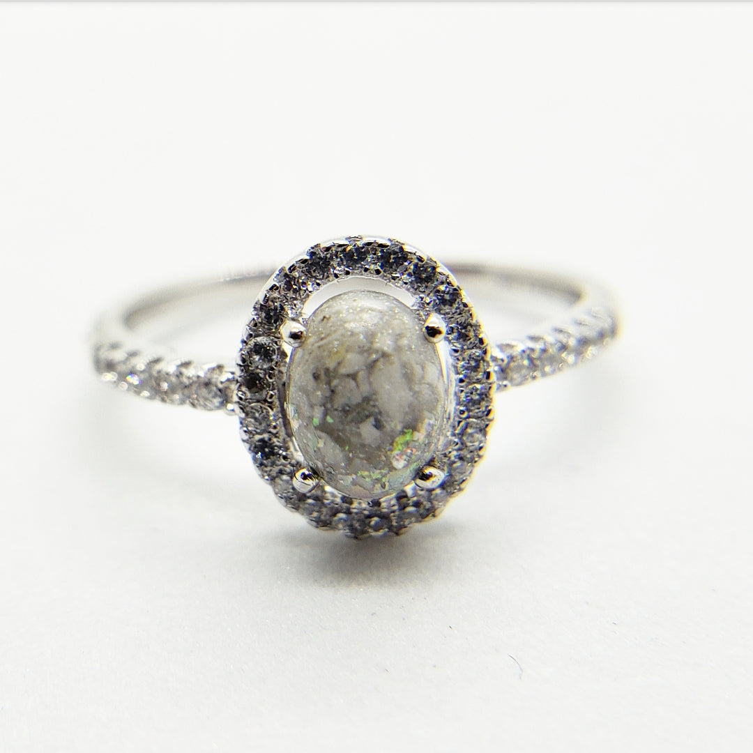 Camryn Halo Oval ring