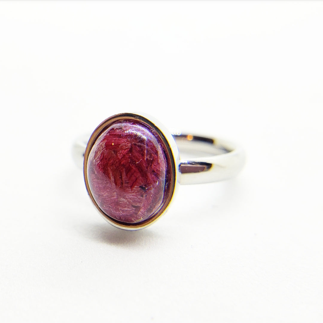 Oval Keepsake ring