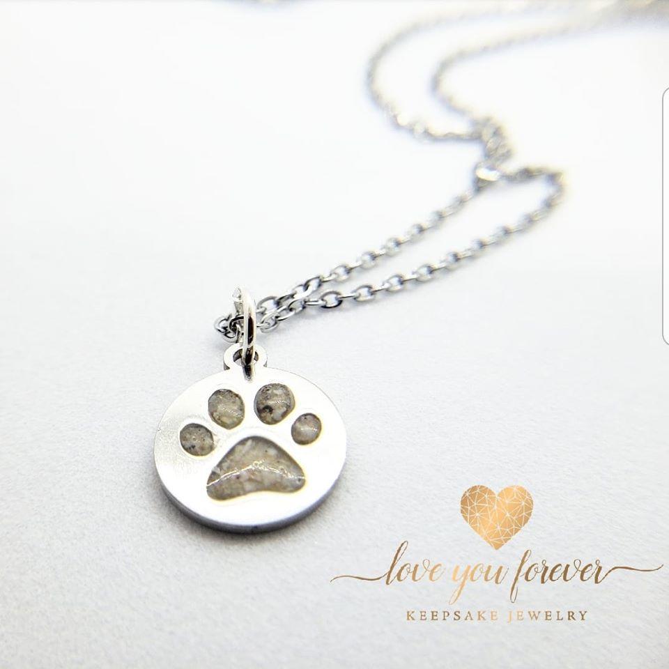 Paw Print Pendant