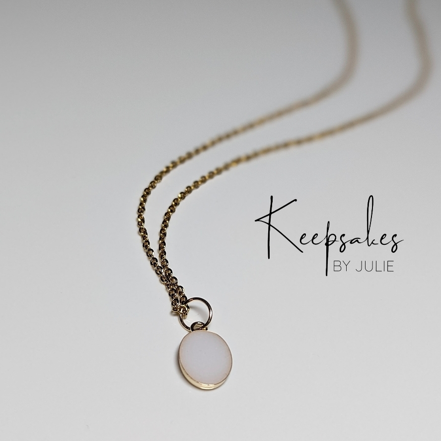 8x10mm Oval Gold Filled pendant