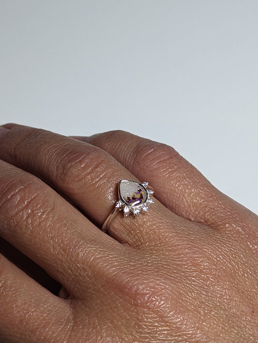 Pear Ring - 6x8 mm