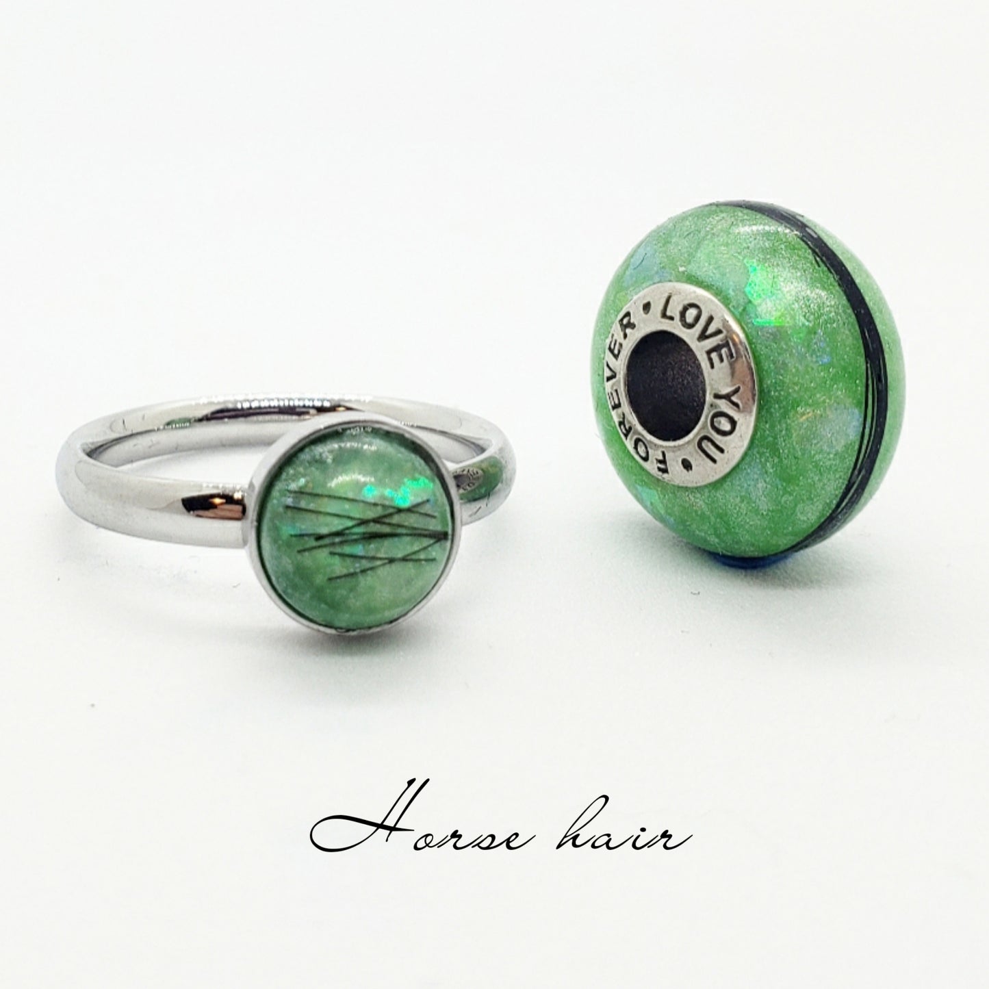 8 mm Stainless Steel Keepsake Ring
