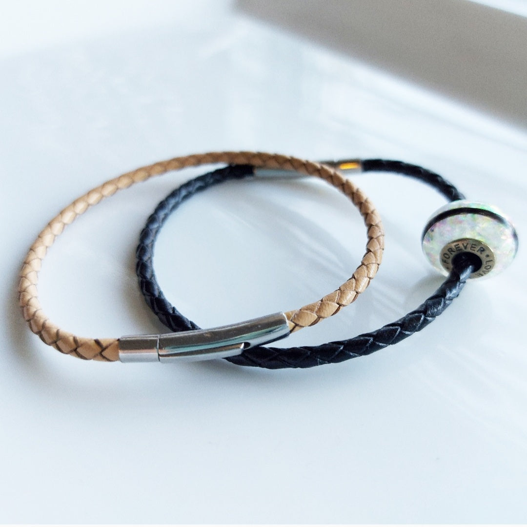 Braided Leather Bracelets