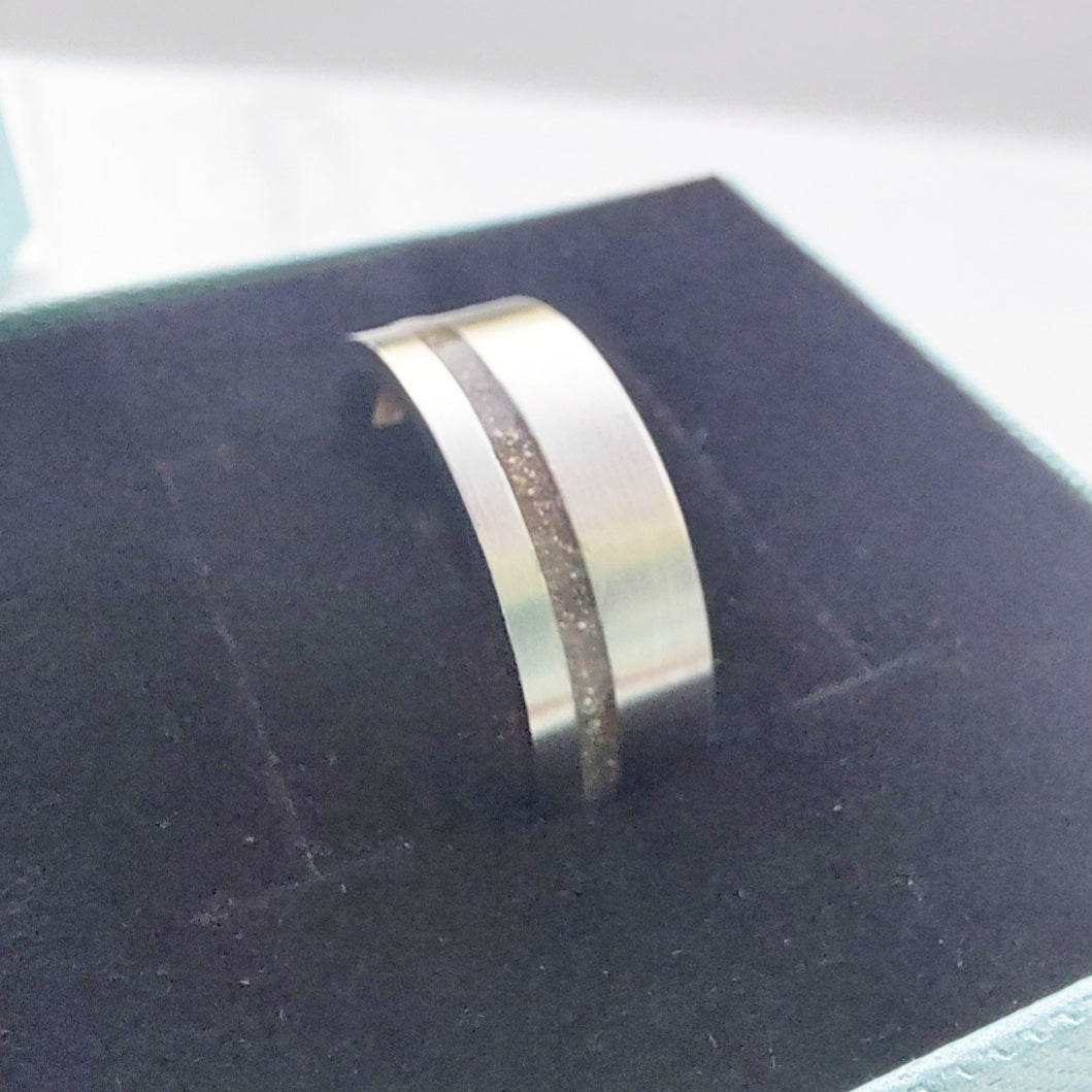 8 mm Men's Stainless Steel Ring