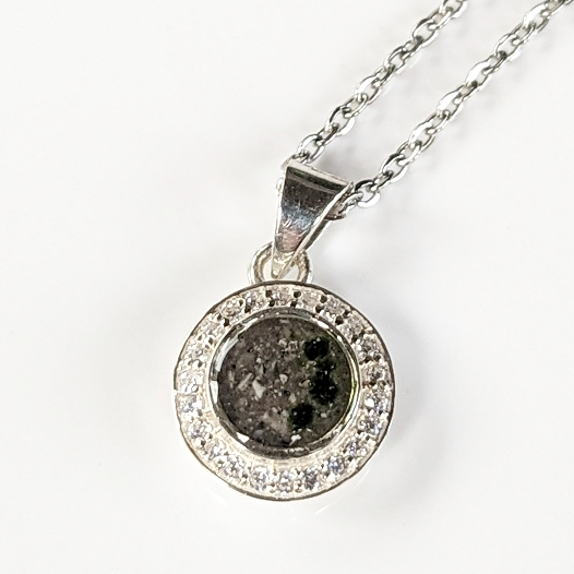 Round Halo Pendant