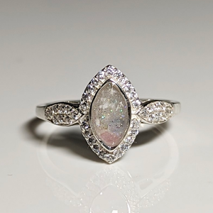 Marquise Halo ring