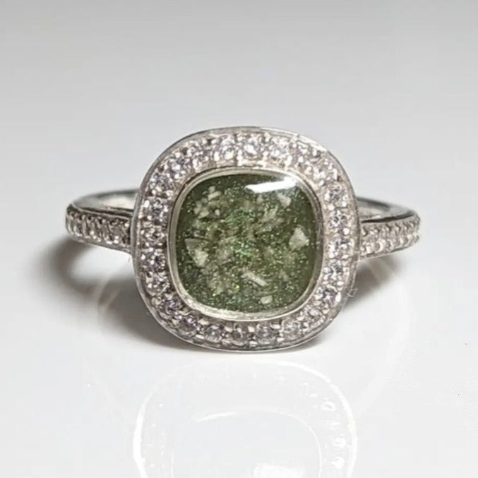Cushion Halo ring