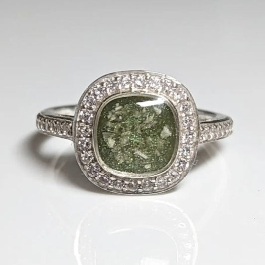 Cushion Halo ring
