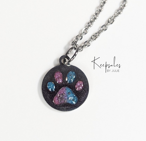 Paw Print Pendant