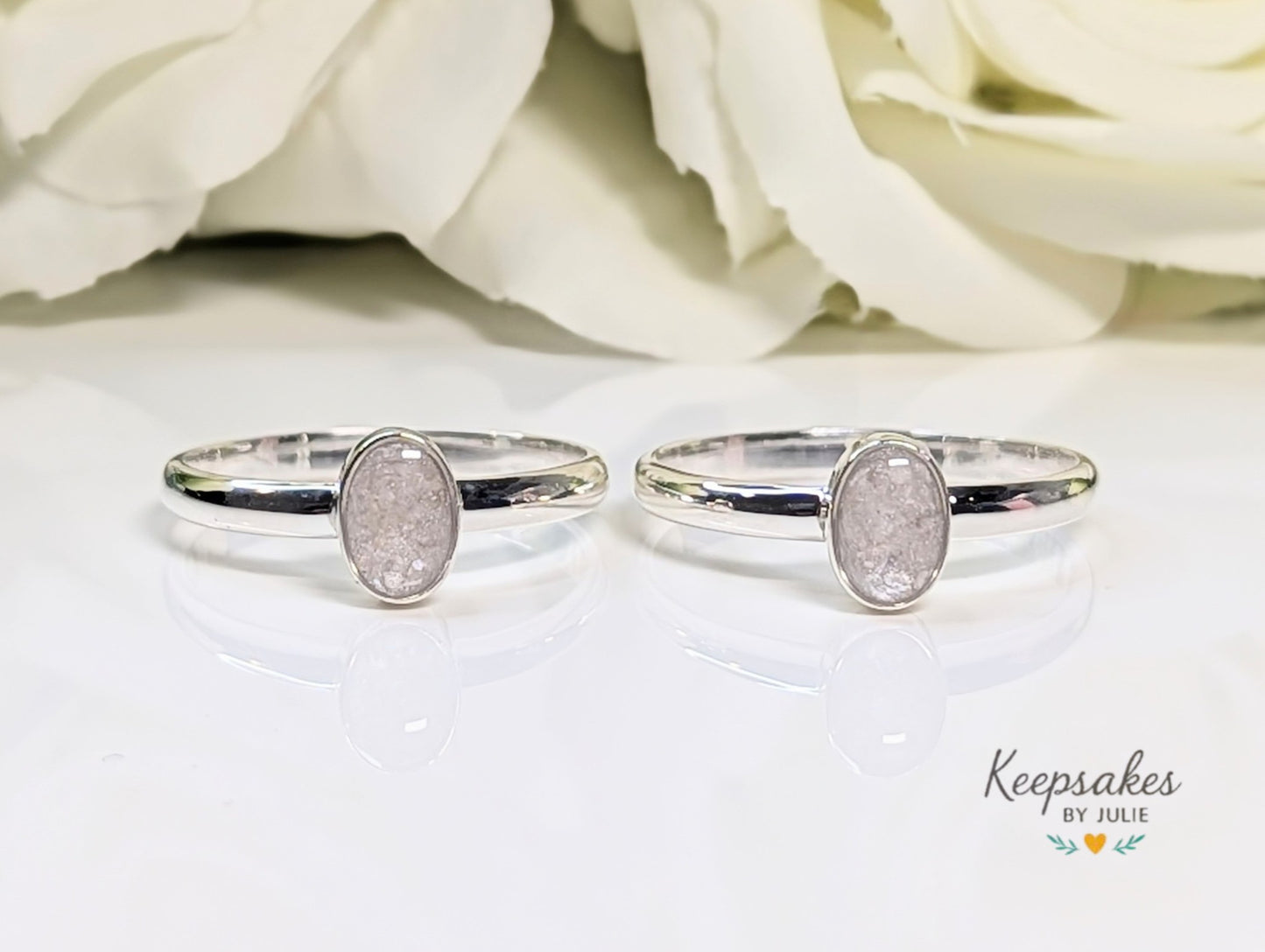 4x6mm Dainty Oval Ring