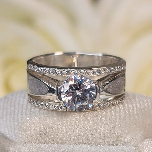 8mm Wide Keepsake Ring