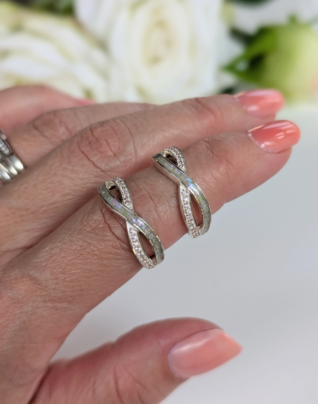 Infinity Pavé Ring