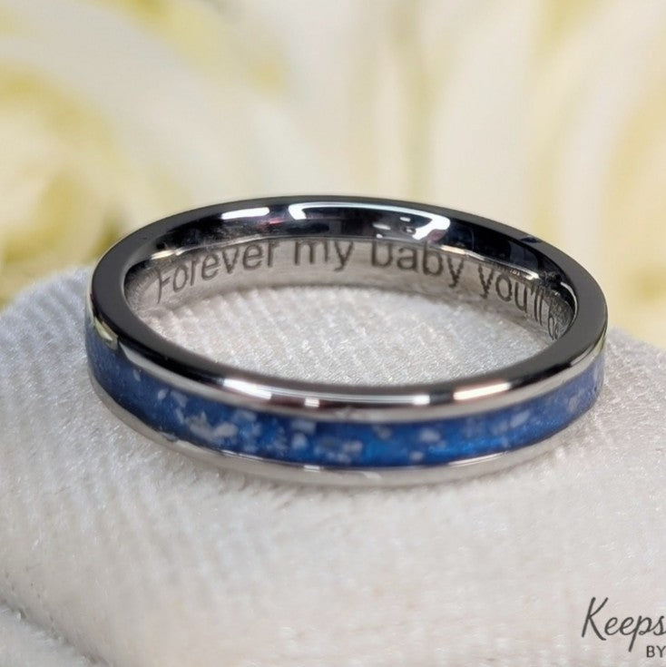 Channel Ring - 4 mm Stainless Steel