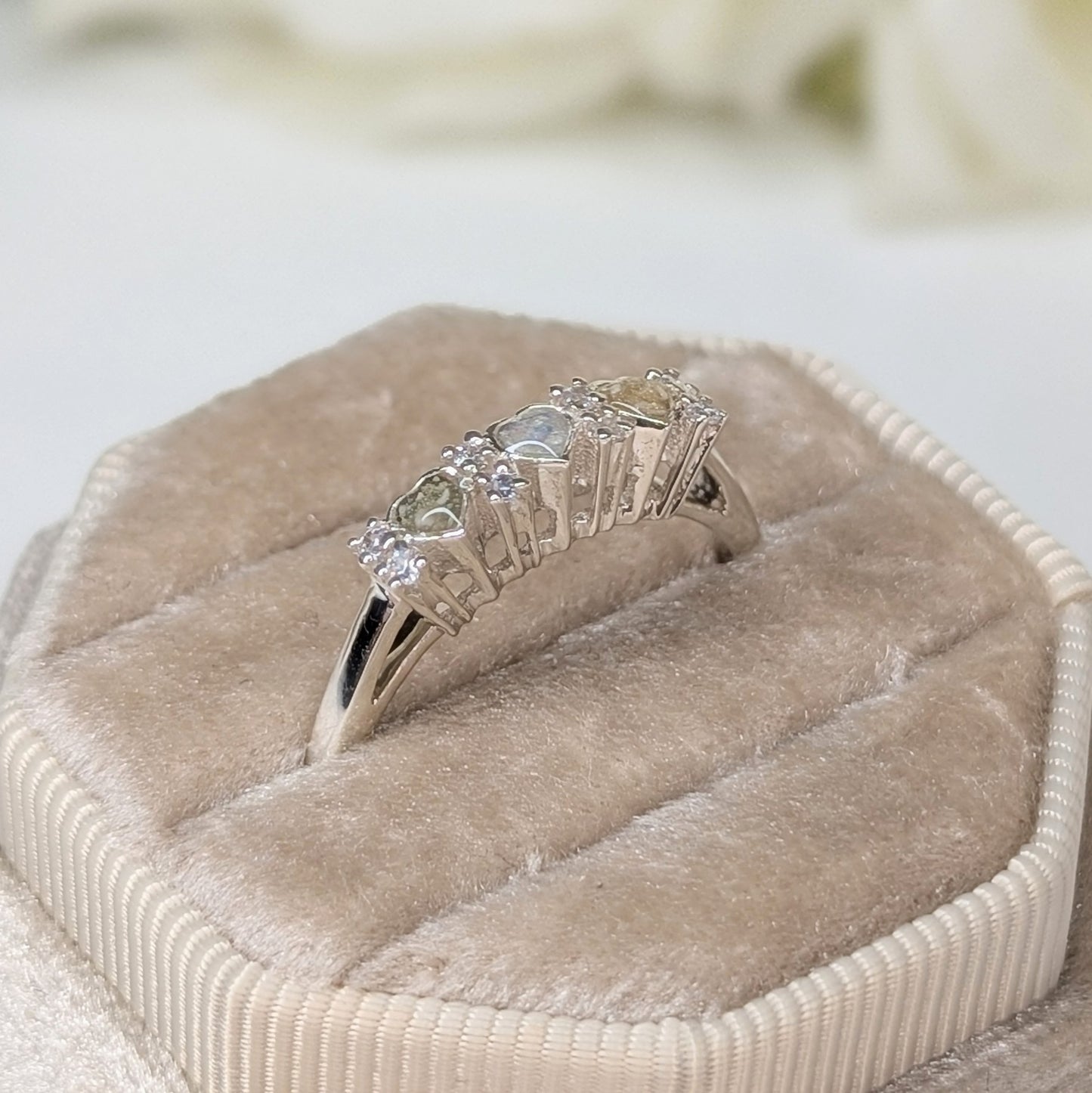 Triple Heart Ring