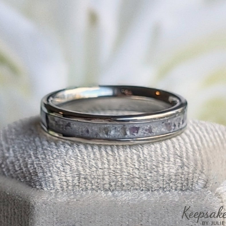 Channel Ring - 4 mm Stainless Steel