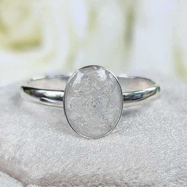 Oval ring - 8x10 mm