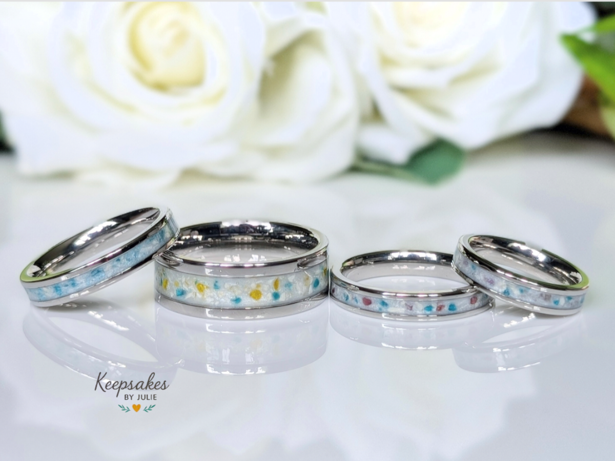 Channel Ring - 4 mm Stainless Steel