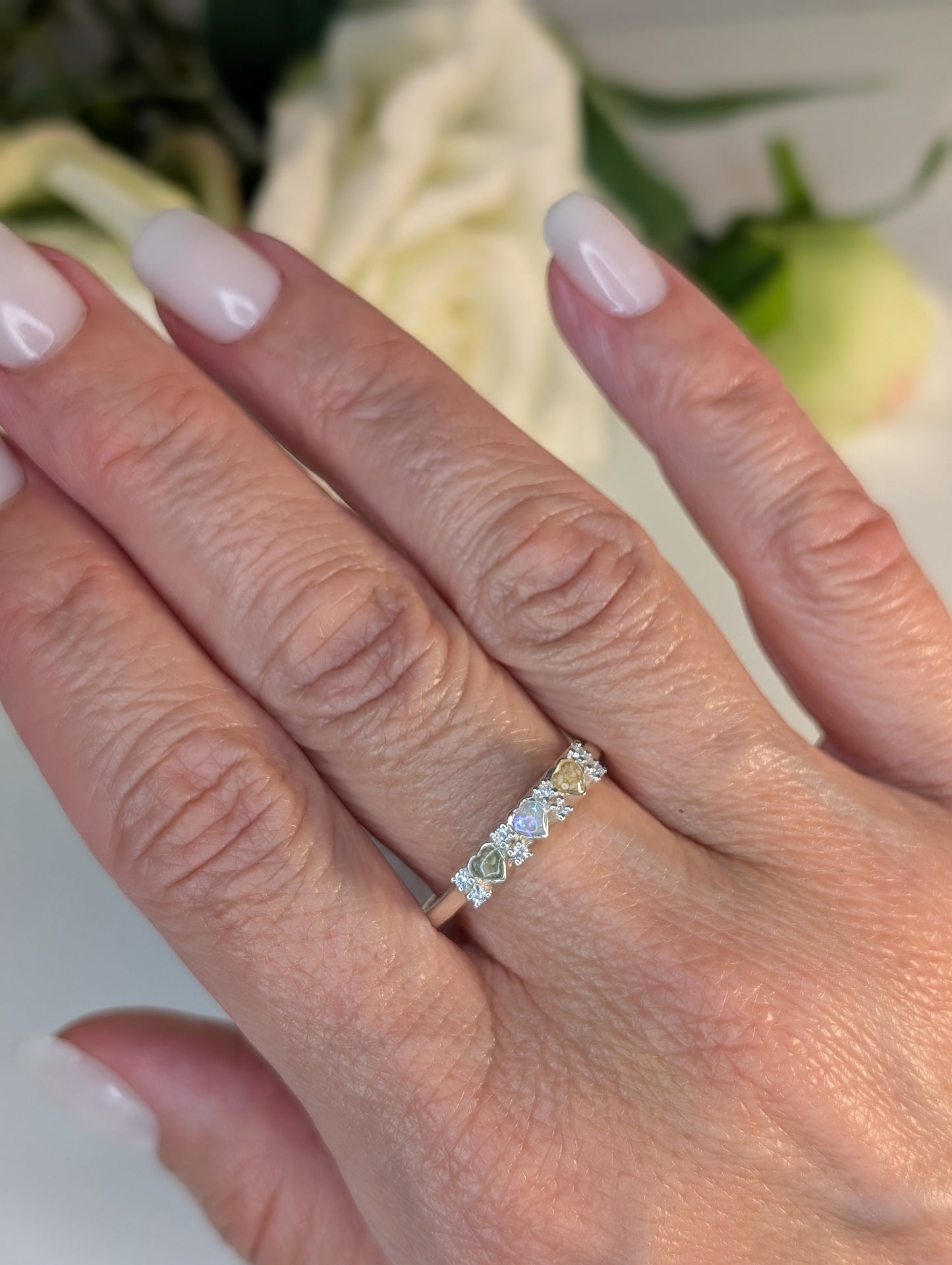 Triple Heart Ring