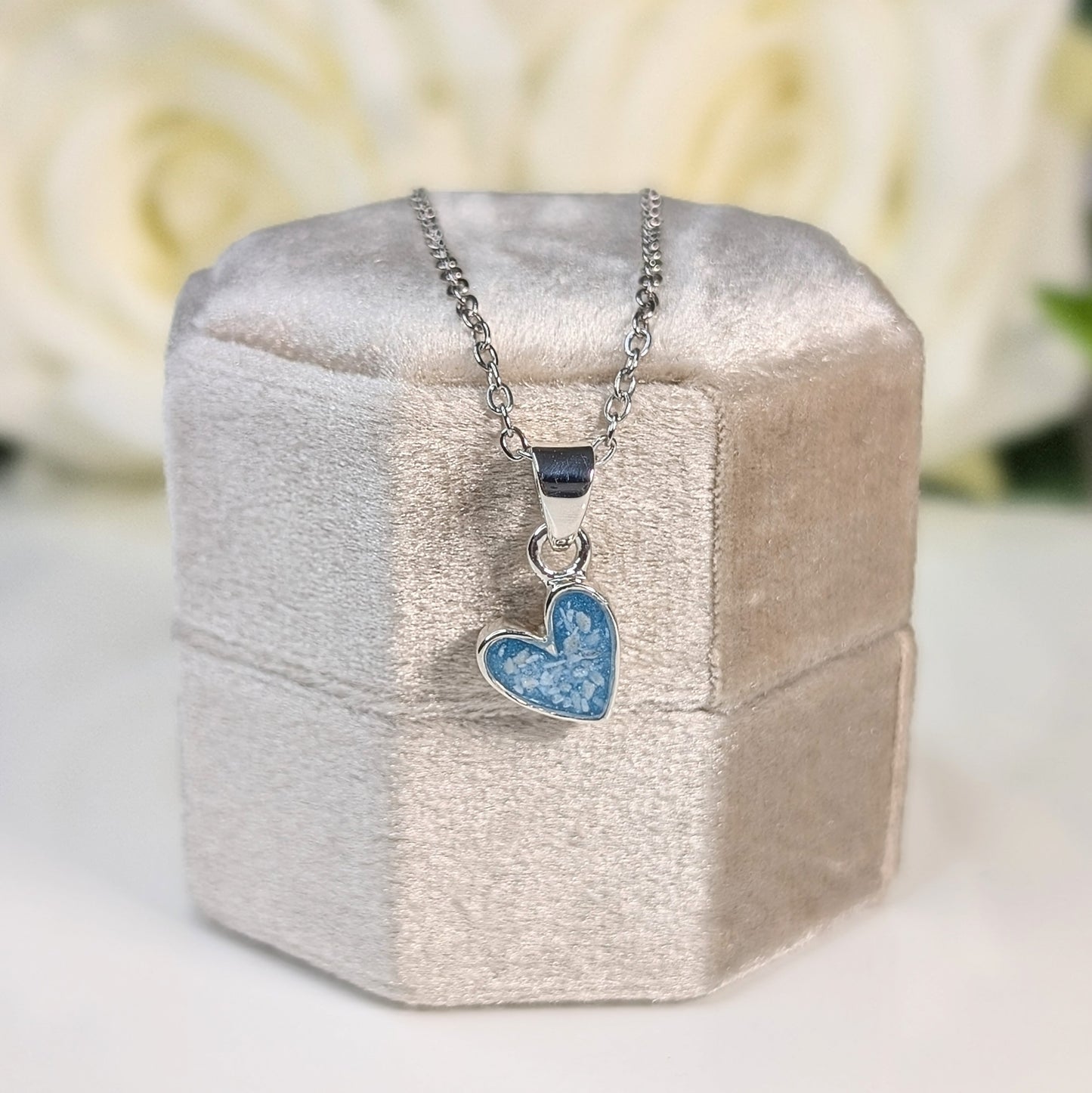 Dainty Heart Pendant with Chain