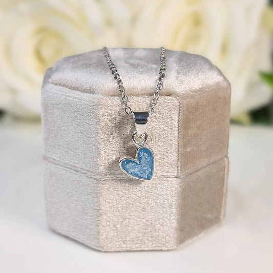 Dainty Heart Pendant with Chain