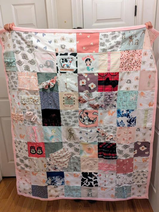 Throw size blanket - For information only