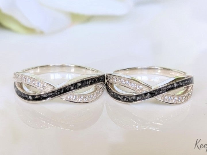 Infinity Pavé Ring