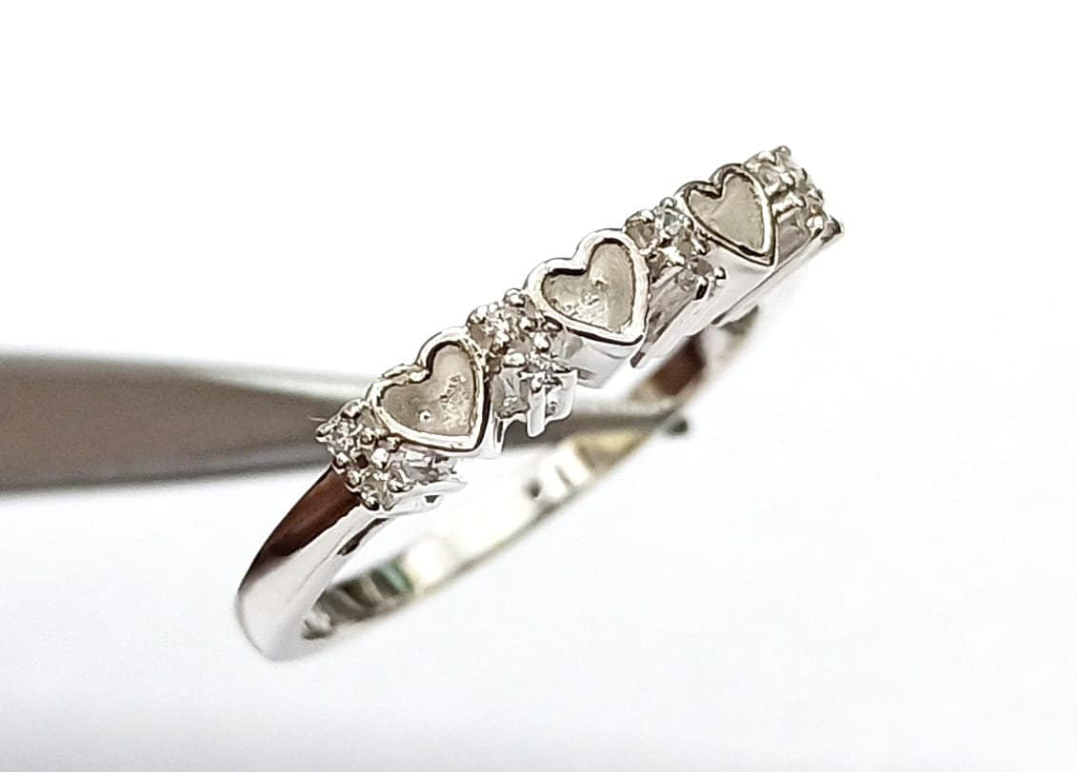 Triple Heart Ring