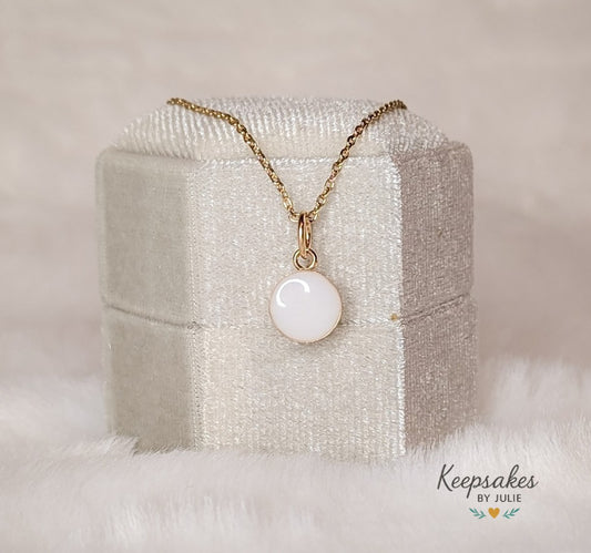 8mm Gold Pendant