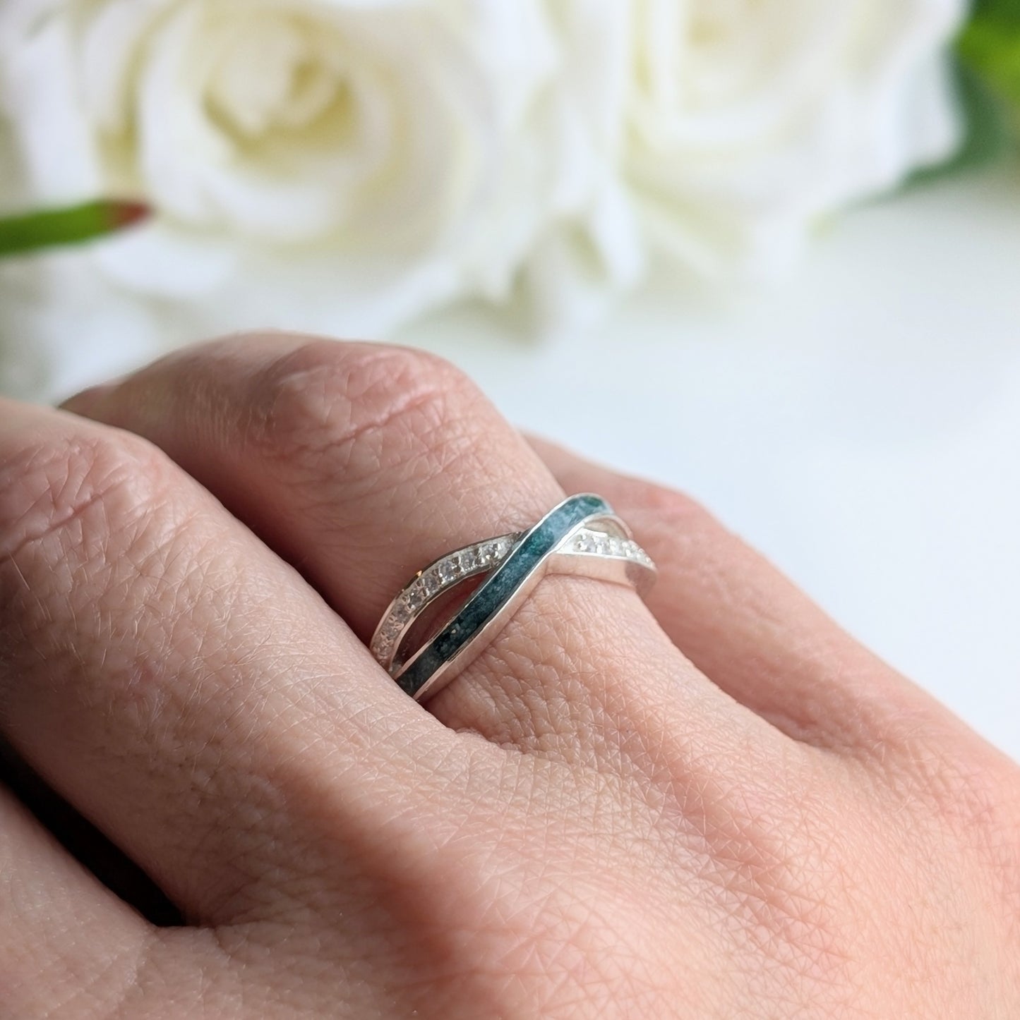 Infinity Pavé Ring