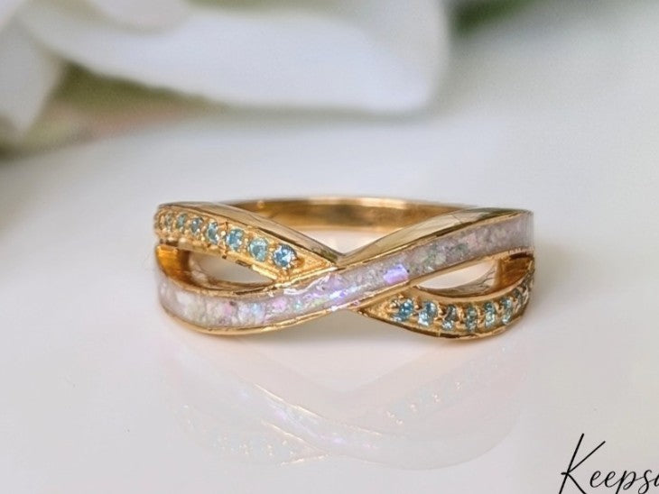 Infinity Pavé Ring