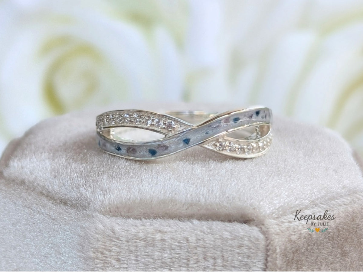 Infinity Pavé Ring