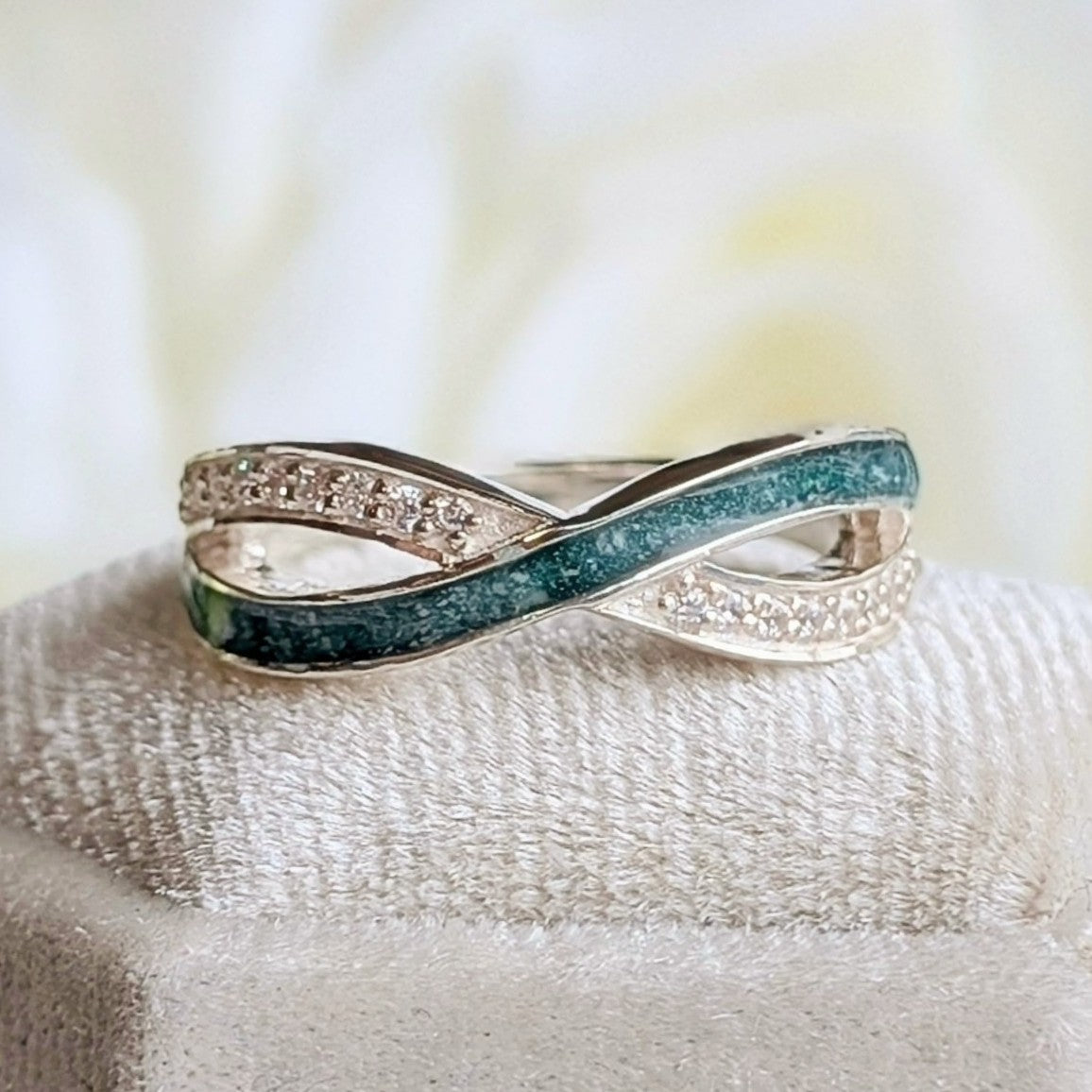Infinity Pavé Ring