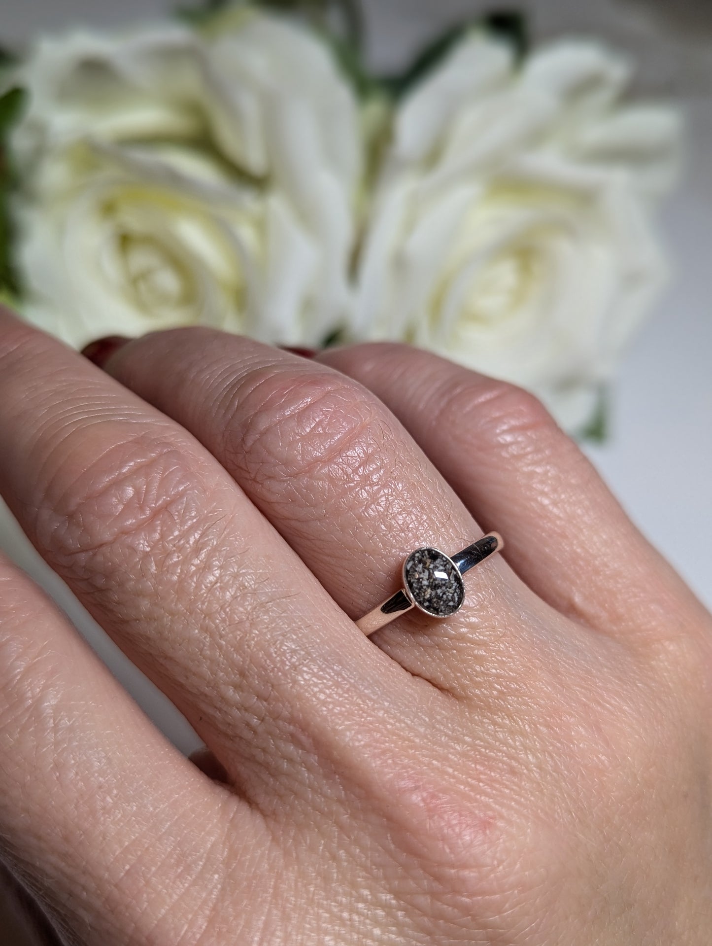 4x6mm Dainty Sterling Silver Oval Ring