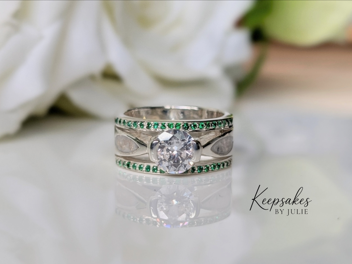 8mm Wide Keepsake Ring