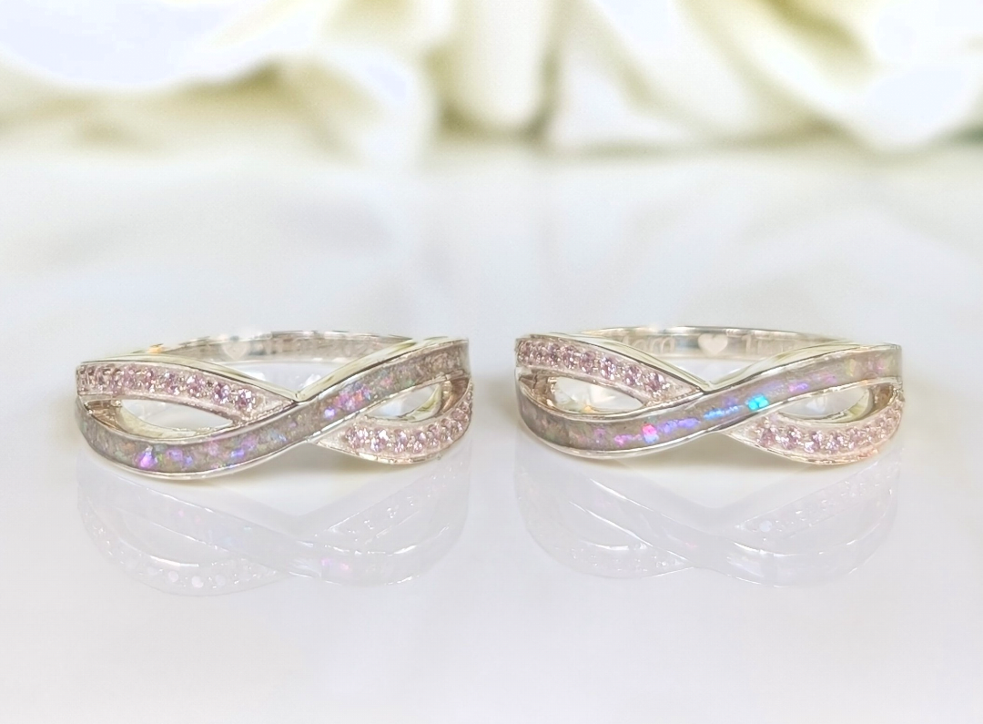 Infinity Pavé Ring