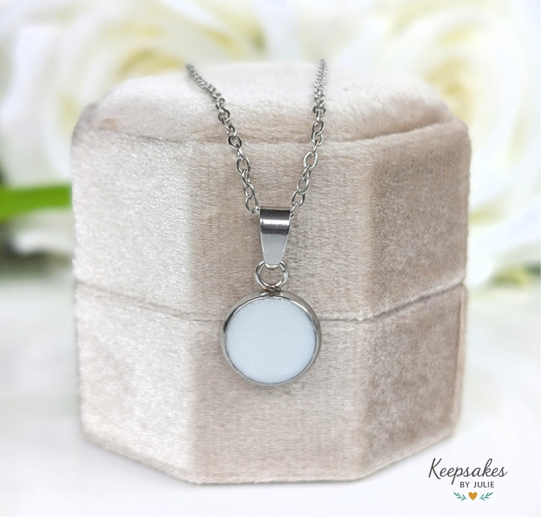 10 mm Stainless Steel Pendant with Chain