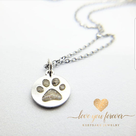 Paw Print Pendant