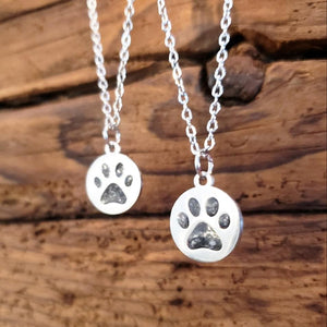 Paw Print Pendant